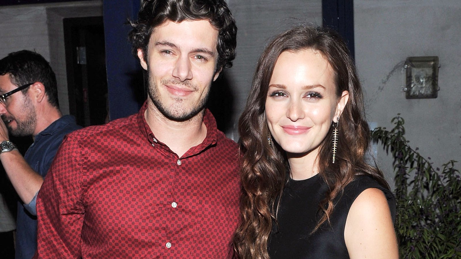 Adam Brody and Leighton Meester on September 14, 2012 in New York City