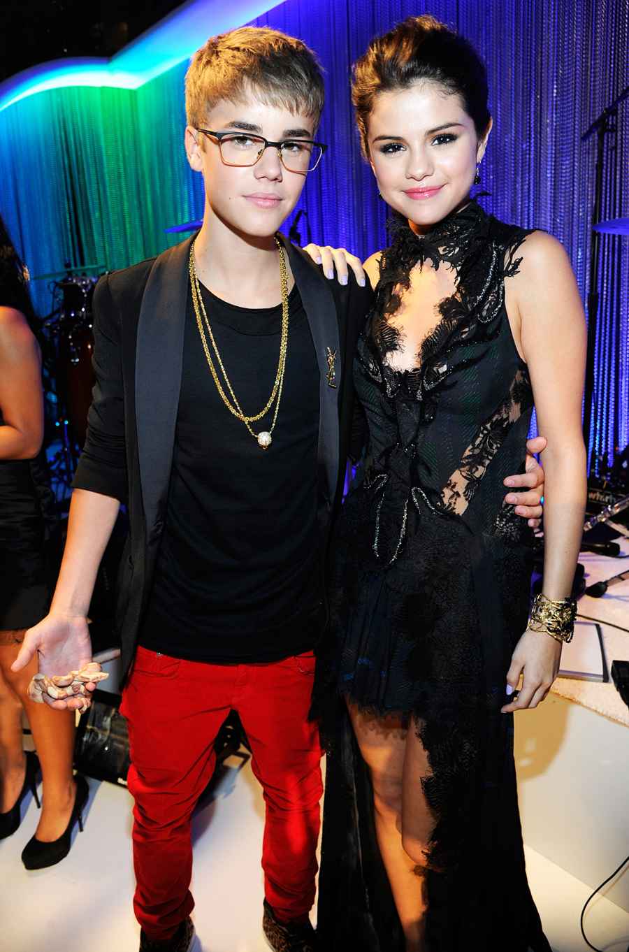 Justin Bieber Selena Gomez August 28, 2011