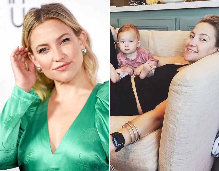 Kate Hudson Makeup-Free Instagram Before and After