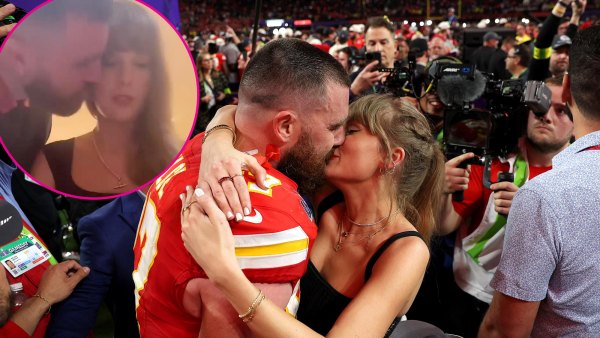 Travis Kelce Kisses Taylor Swift s Cheek at Home Holds Her Hand on Singapore Date in New Video 056